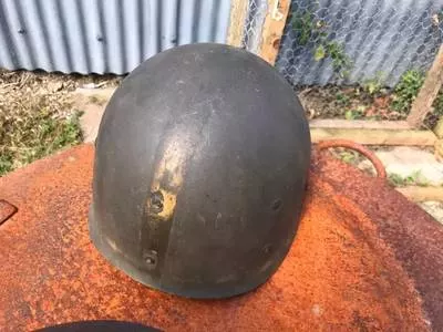 CASQUE US WW2 D'ORIGINE, photo 2