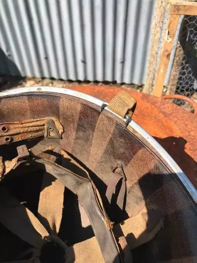 CASQUE US WW2 D'ORIGINE, photo 5