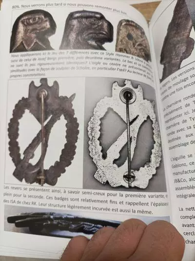 Livre sur la détection des reproductions des insignes de combat du IIIeme Reich, photo 4