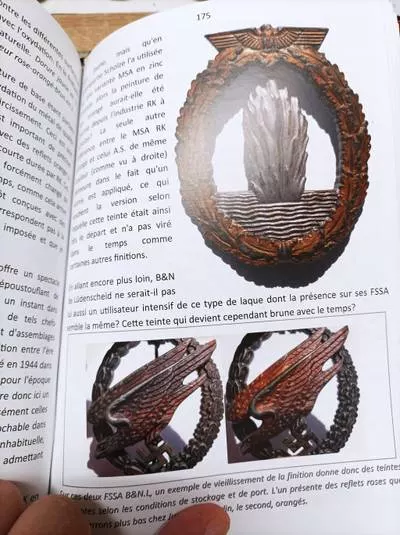 Livre sur la détection des reproductions des insignes de combat du IIIeme Reich, photo 5